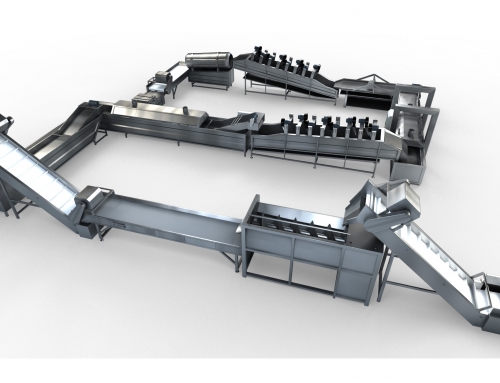 Automatic Frozen French Fries Production Line