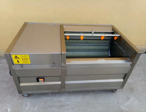 Brush Potato Washing Peeling Machine