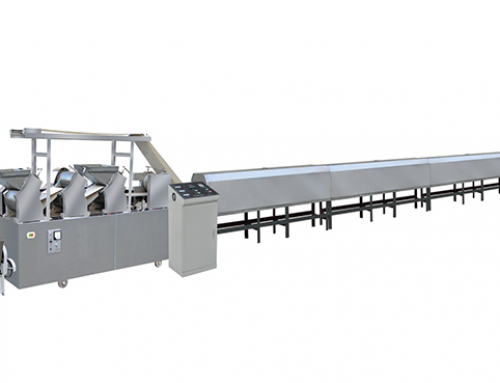 Automatic biscuit processing line