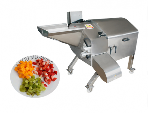 Industrial type 3D fruits vegetables cube chopper / dicing machine