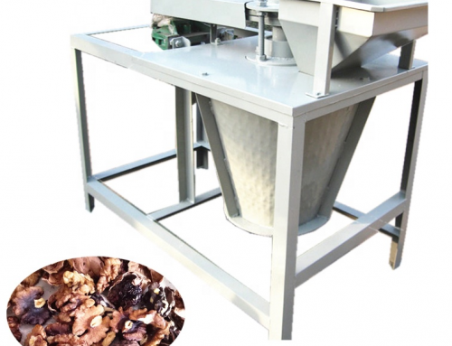 Walnut crack machine and walnut shelling machine